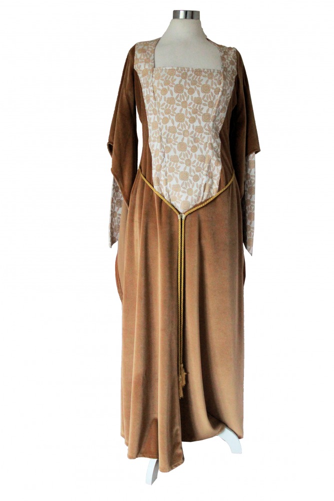 Ladies Medieval Queen Guinevere Costume Size 16 - 18 Image